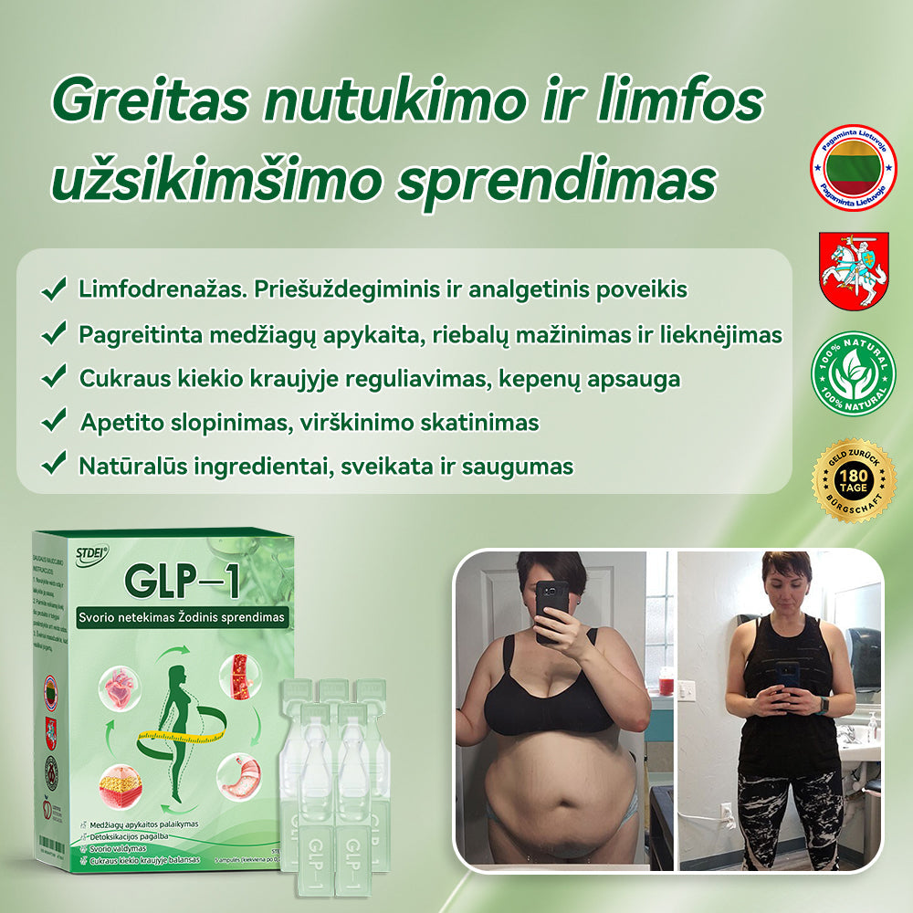 Santaros universiteto sveikatos centro rekomendacijos | Oficiali parduotuvė| 𝑆𝑇𝐷𝐸𝐼®🐮 𝐺𝐿𝑃-1 𝑆𝑣𝑜𝑟𝑖𝑜 𝑛𝑒𝑡𝑒𝑘𝑖𝑚𝑎𝑠 Ž𝑜𝑑𝑖𝑛𝑖𝑠 𝑠𝑝𝑟𝑒𝑛𝑑𝑖𝑚𝑎𝑠 - 👨⚕️Nutukimas, širdies ir kraujagyslių ligos, diabetas, miego apnėja, sąnarių problemos ir daugiau