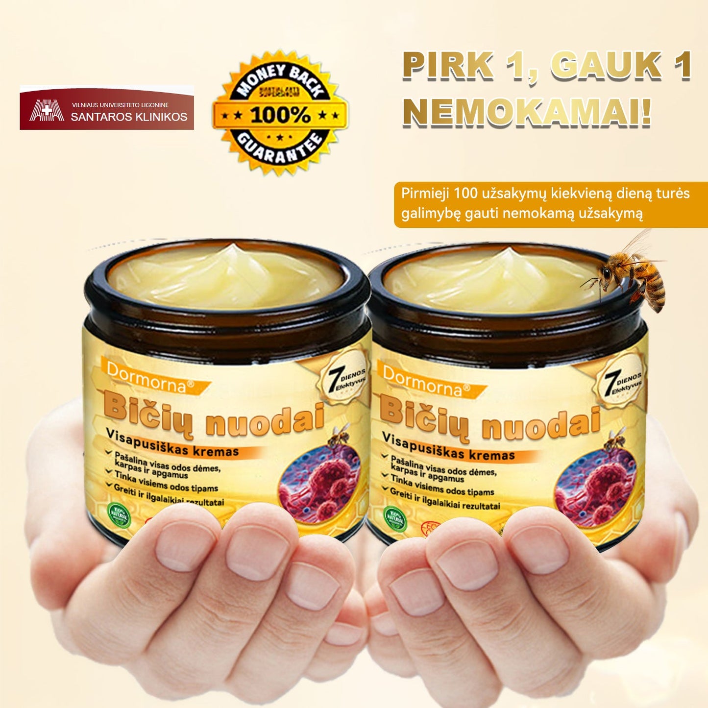 Pagaminta ir išsiųsta iš Lietuvos ✨𝐃𝐨𝐫𝐦𝐨𝐫𝐧𝐚®𝐁𝐢č𝐢ų 𝐧𝐮𝐨𝐝𝐚𝐢 𝐕𝐢𝐬𝐚𝐩𝐮𝐬𝐢š𝐤𝐚𝐬 𝐤𝐫𝐞𝐦𝐚𝐬 🔥PASKUTINĘ DIENĄ 80% NUOLAIDA 💎💎